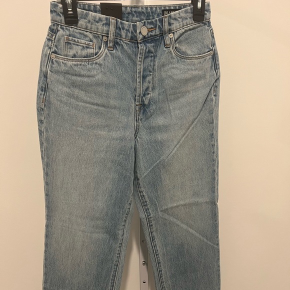 Blank NYC Womens The Baxter Jeans 25 Blue Ribcage Straight Leg - Picture 2 of 5